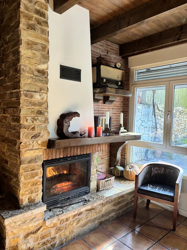 chimenea interior