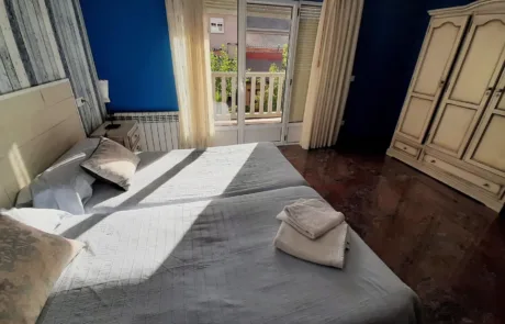 dormitorio doble en casa rural